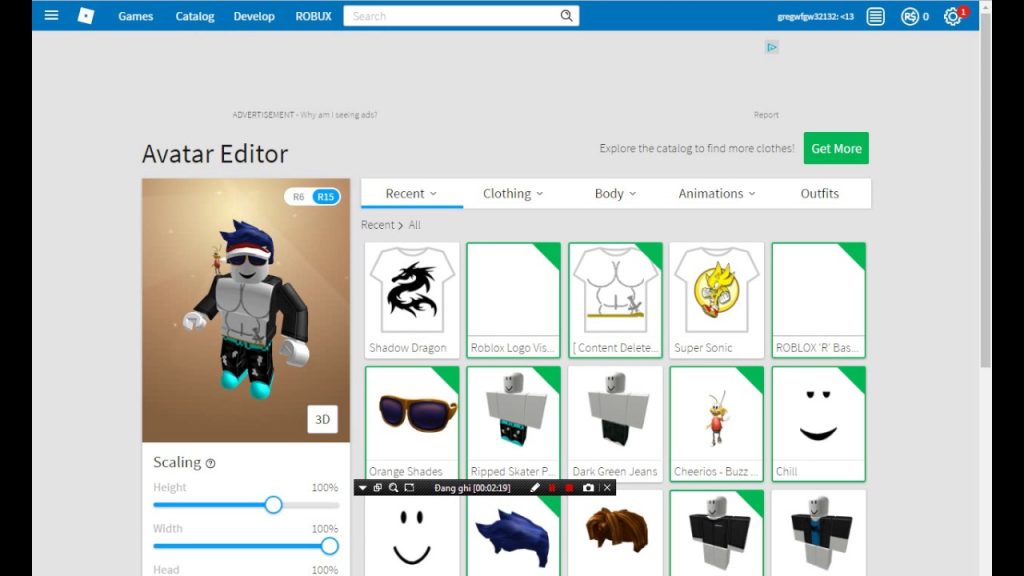 Cách lấy đồ free trong Roblox từ Giveaway