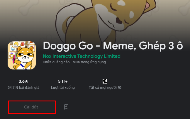 Cách tải game Doggo Go