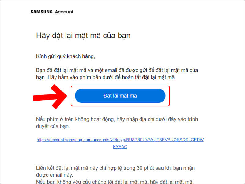 Cách đăng nhập Samsung account khi mất số điện thoại