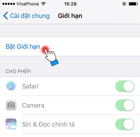 Cách cài đặt mật mã cho iPhone khác 4