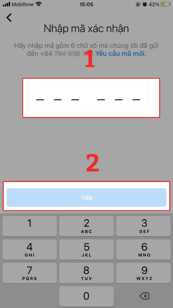 Cách đăng nhập Instagram khi quên mật khẩu bằng điện thoại 3