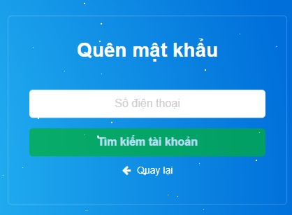 Cách đăng nhập Ôn luyện.vn khi quên mật khẩu