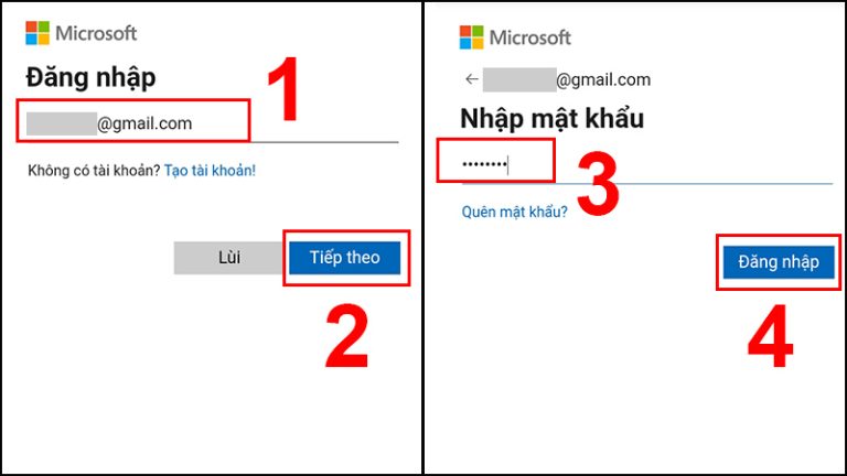 Cách đăng nhập powerpoint trên điện thoại