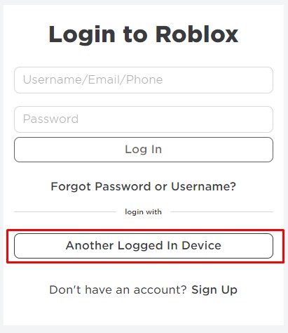 Cách đăng nhập Roblox không cần mật khẩu