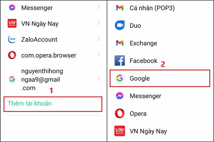 Cách tạo tài khoản Google 1
