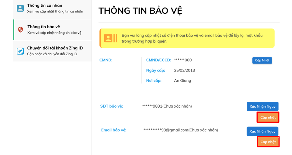 Đăng nhập Ngôi Sao Thời Trang bằng Zing ID 