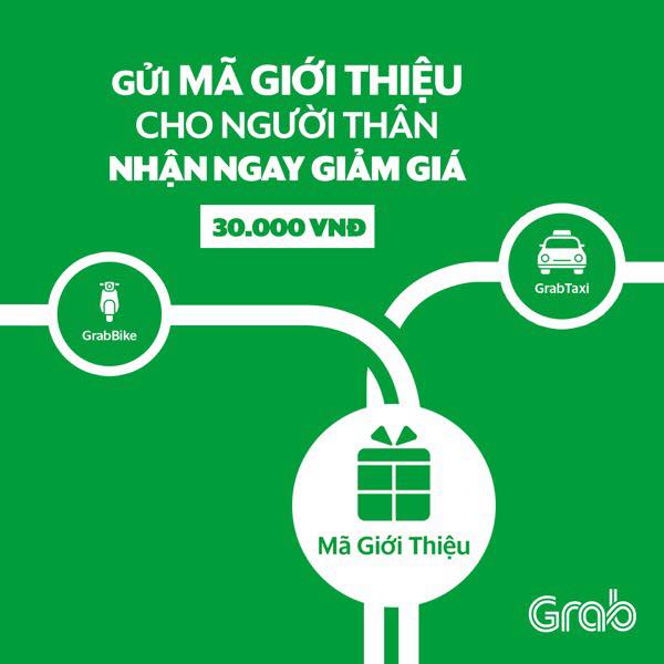 Mã giới thiệu Grab 