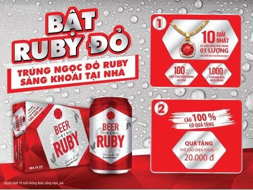 nhập mã bia ruby đỏ