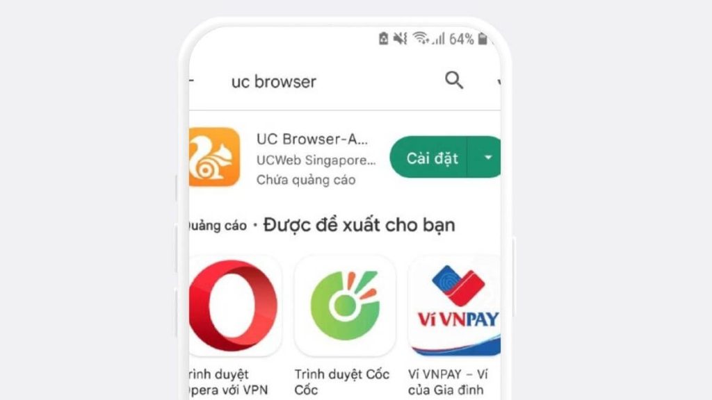 Tải UC Browser cho Android 1