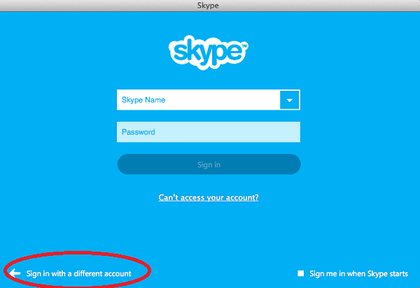 Cách đăng nhập Skype bằng mã QR