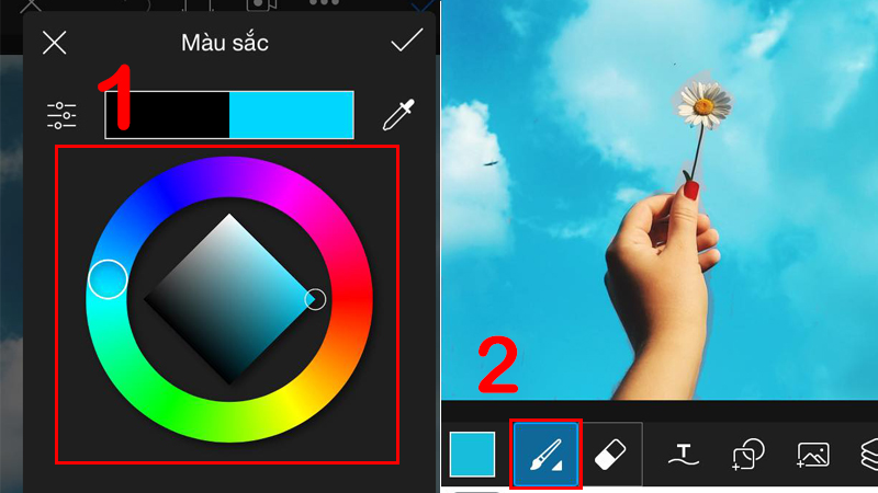 Cách chỉnh ảnh hoàng hôn bằng PicsArt 3