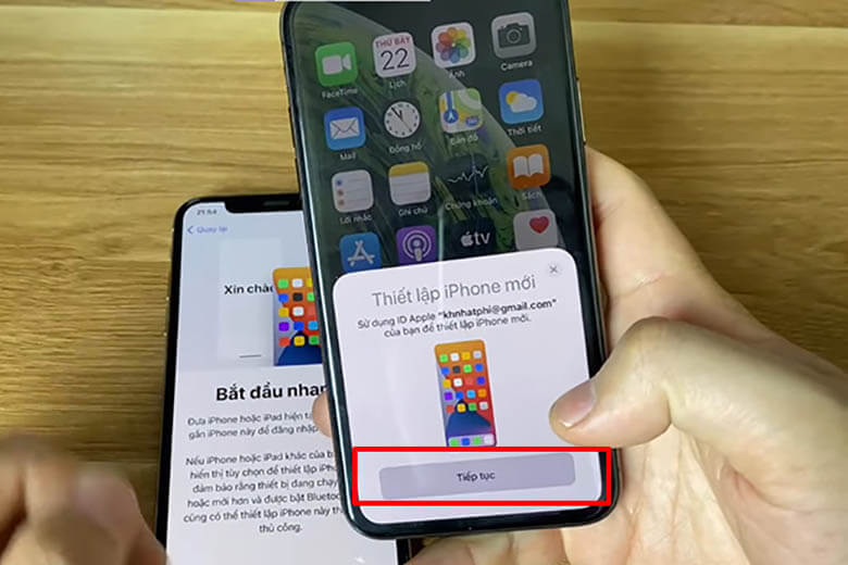 Cách chuyển dữ liệu từ iPhone sang iPhone bằng QR Code 1