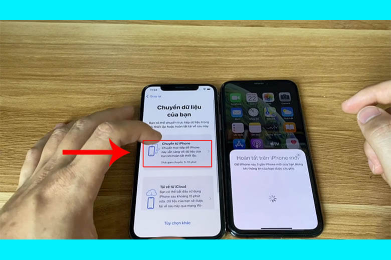 Cách chuyển dữ liệu từ iPhone sang iPhone bằng QR code 4