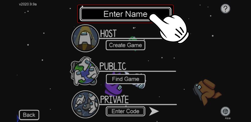 Cách đăng nhập Among US trên điện thoại 4