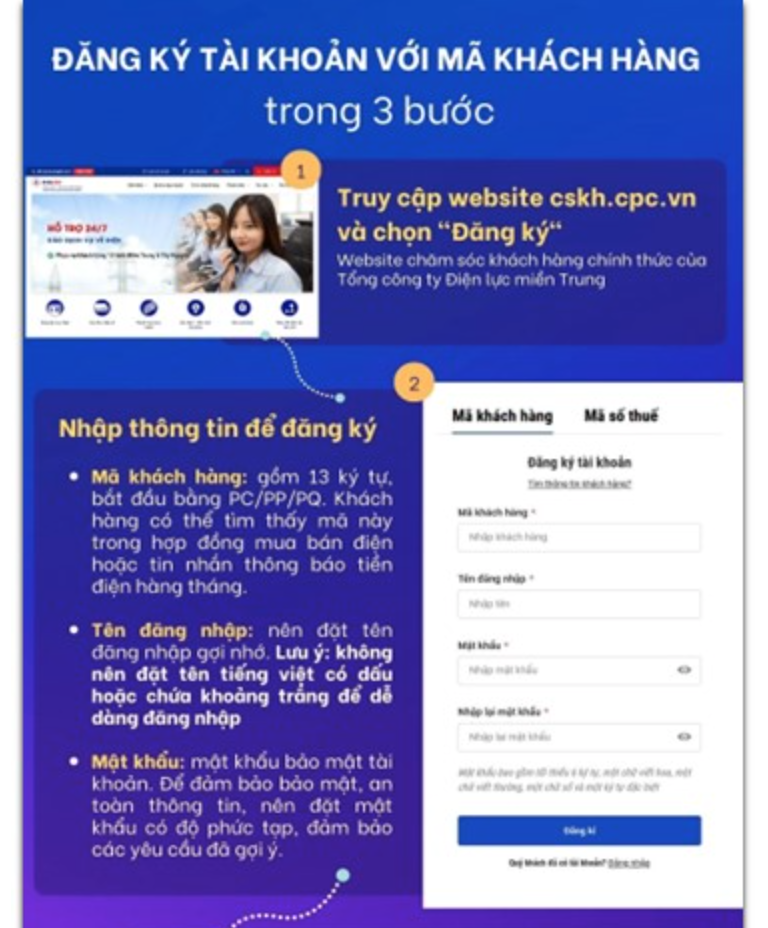 Cách đăng nhập EVNCPC trên app