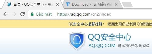 Cách đăng nhập QQ trên web 1