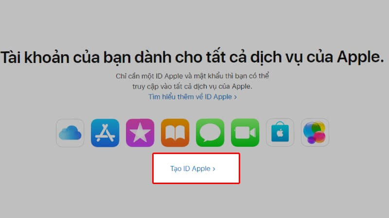 Cách hoàn tất ID Apple để tải ứng dụng trên máy tính