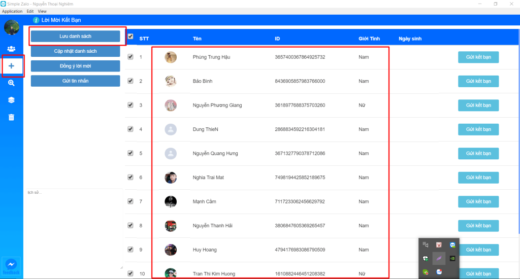 Cách kết bạn Zalo hàng loạt bằng tool