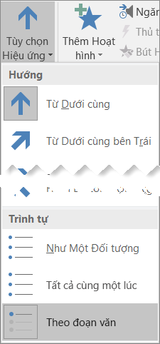 Cách làm slide chạy từng dòng trong Powerpoint 2016 2