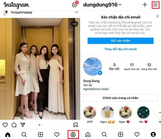 Cách lấy lại video chưa lưu trên Instagram trong Lưu trữ