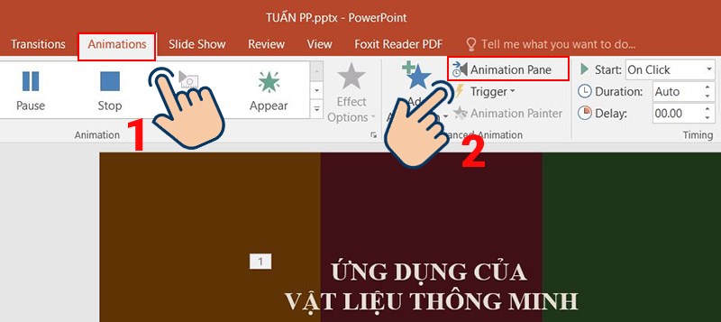 Cách mở âm thanh trong Powerpoint 4