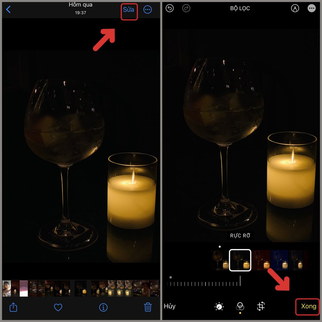 Cách sao chép công thức chỉnh sửa ảnh trên iPhone IOS 16 12