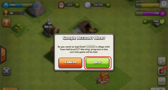 Cách xoá tài khoản Clash of Clan 