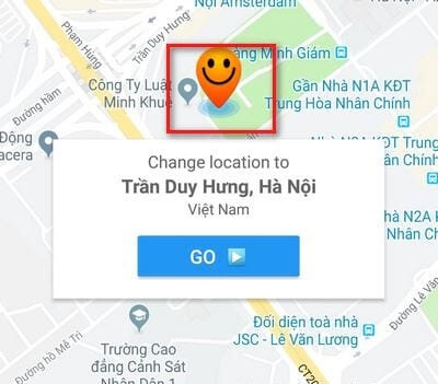 Hack định vị Zalo trên Android