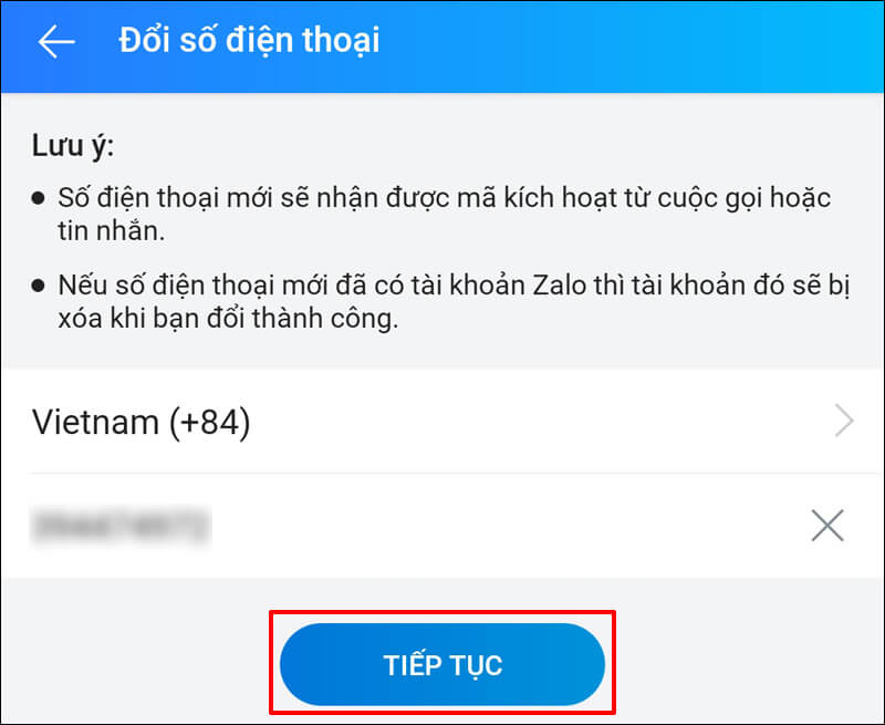 Lấy lại tài khoản bị hack Zalo mất số điện thoại