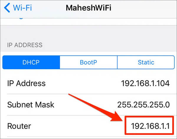 Cách hack wifi bằng địa chỉ IP bằng điện thoại